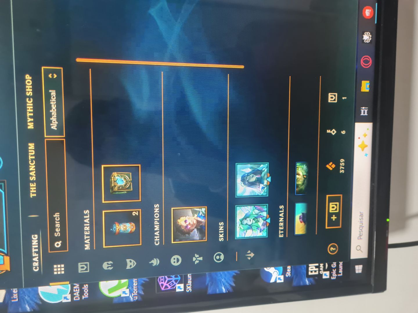 Conta LOL NFA, 49 skins, PRECO NEGOCIAVEL, bom mmr