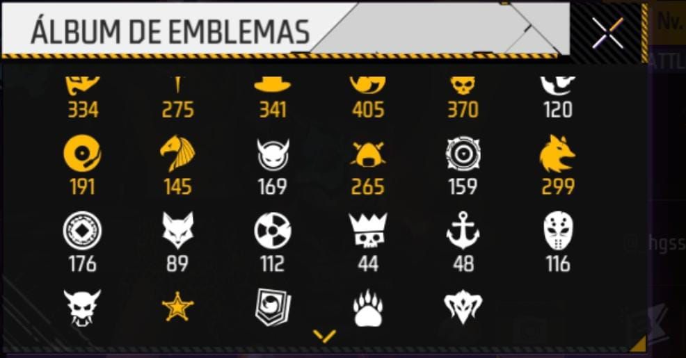 Conta de ff prime 6 muito gemada, com muitas coisas.