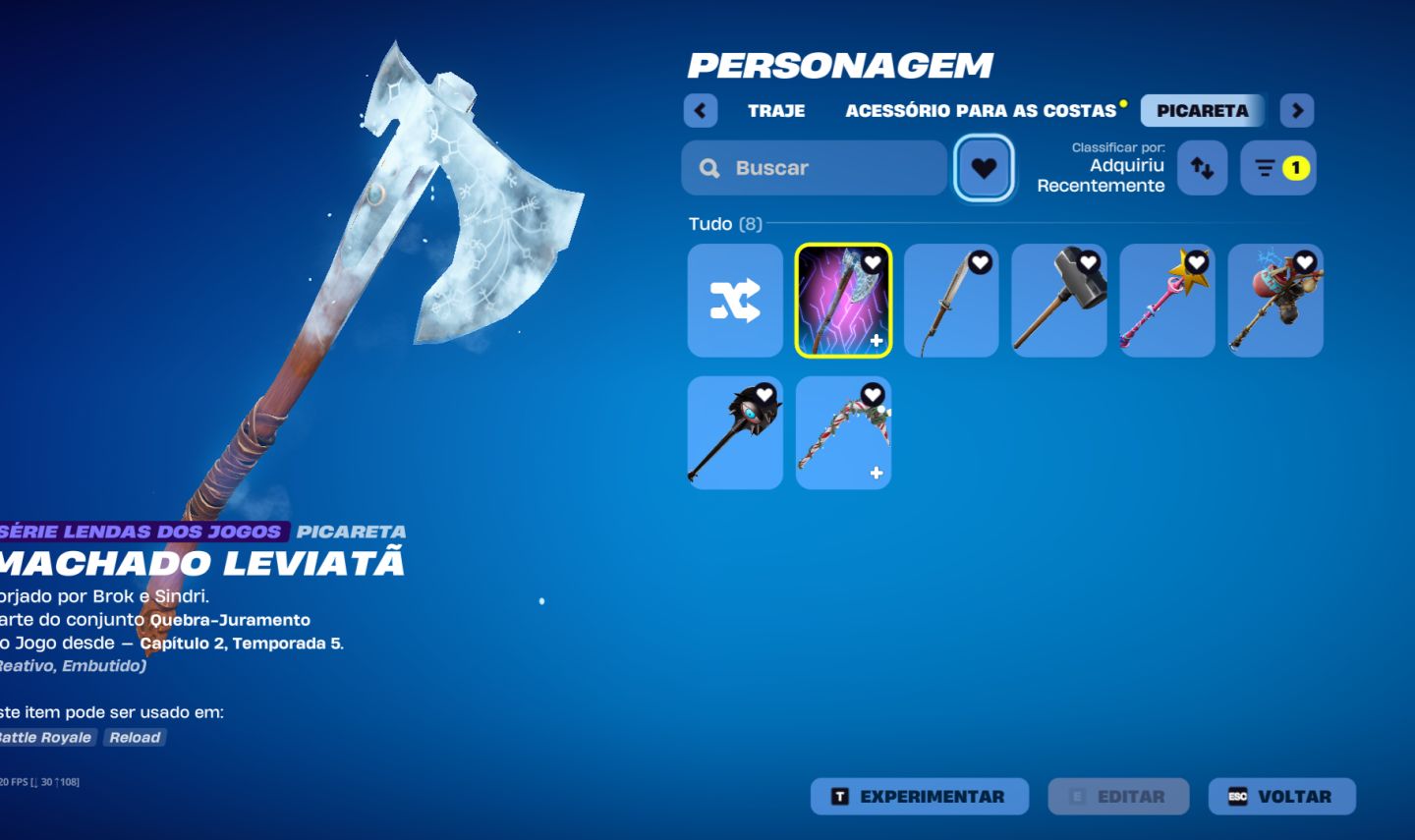 CONTA COM MACHADO LEVIATA + FULL TRY HARD