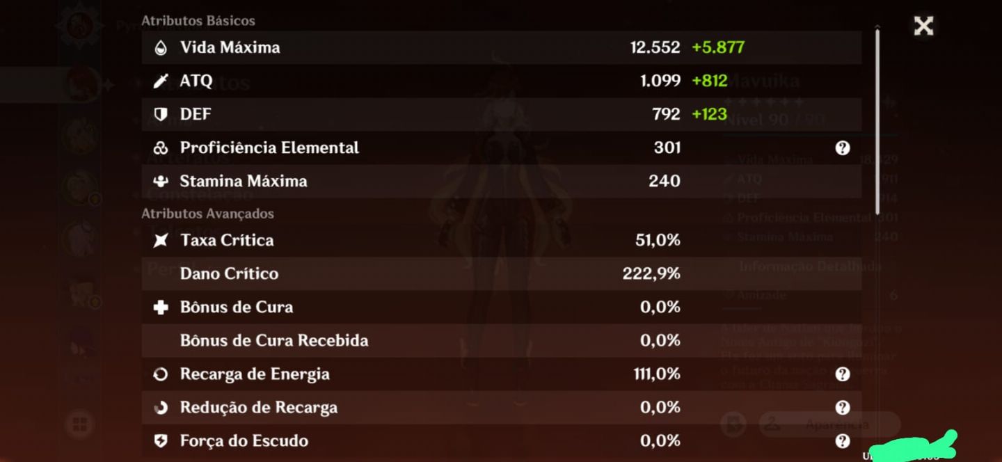 Conta de genshin impact end game 25+ T5 !!