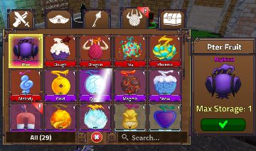 PTER FRUIT + DEMON FRUIT - KING LEGACY