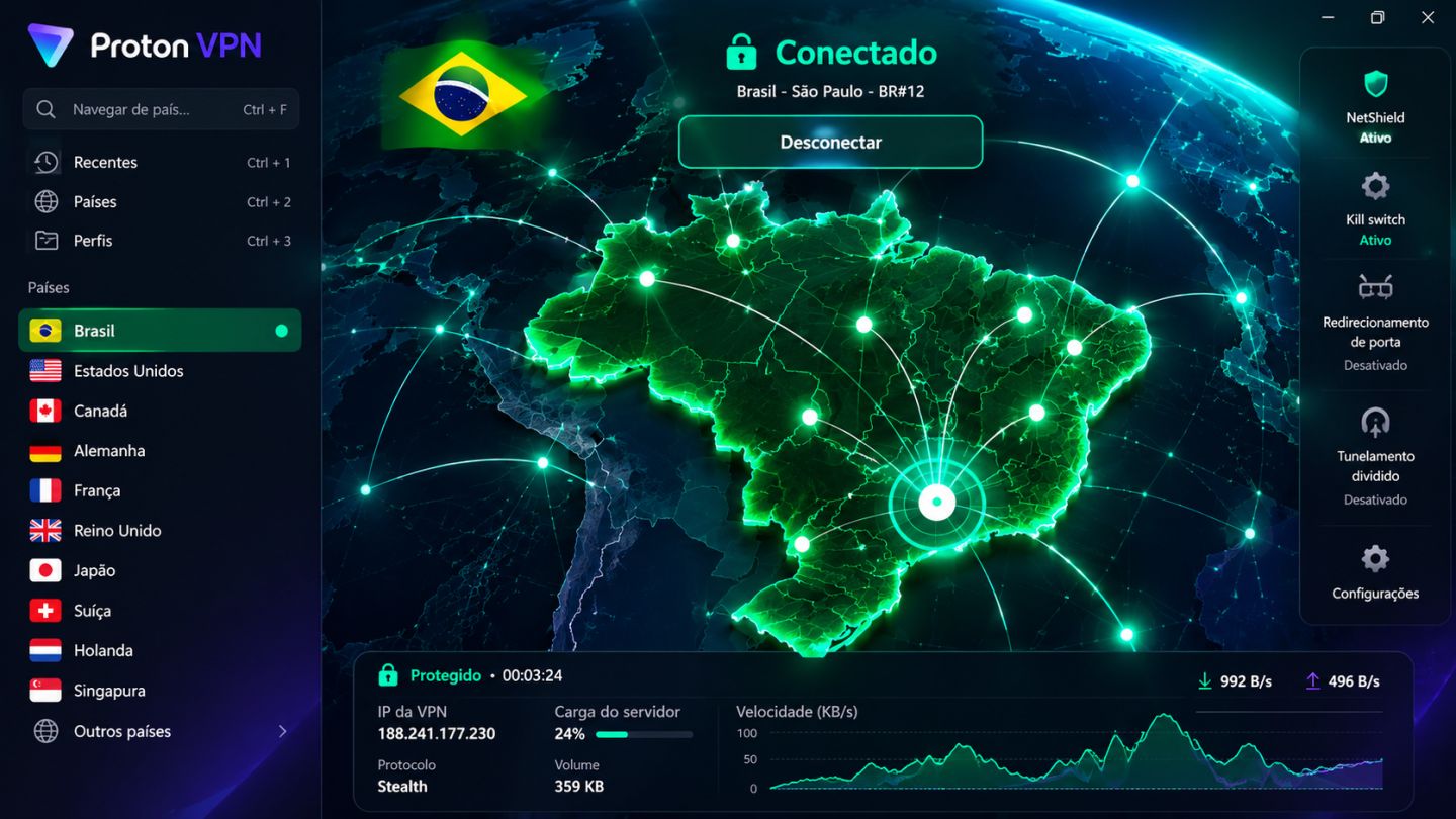 Proton Vpn Plus 30 Dias | MELHOR PREÇO