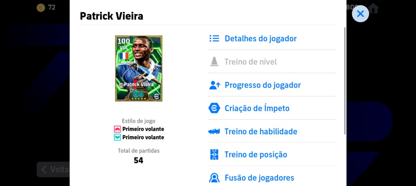 Conta Efootball Mobile
