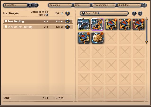 Conta albion online - spec diversificados