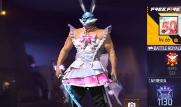 CONTA FREE FIRE LVL 66, 6 ANOS, PRIME 4 GEMADA, ITENS RAROS QUE NÃO VOLTAM!