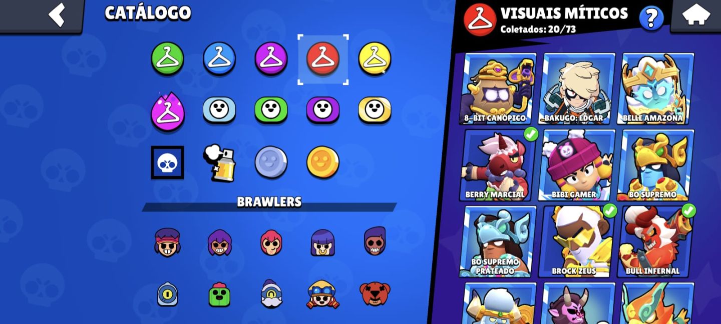 Conta de Brawl Stars Rara