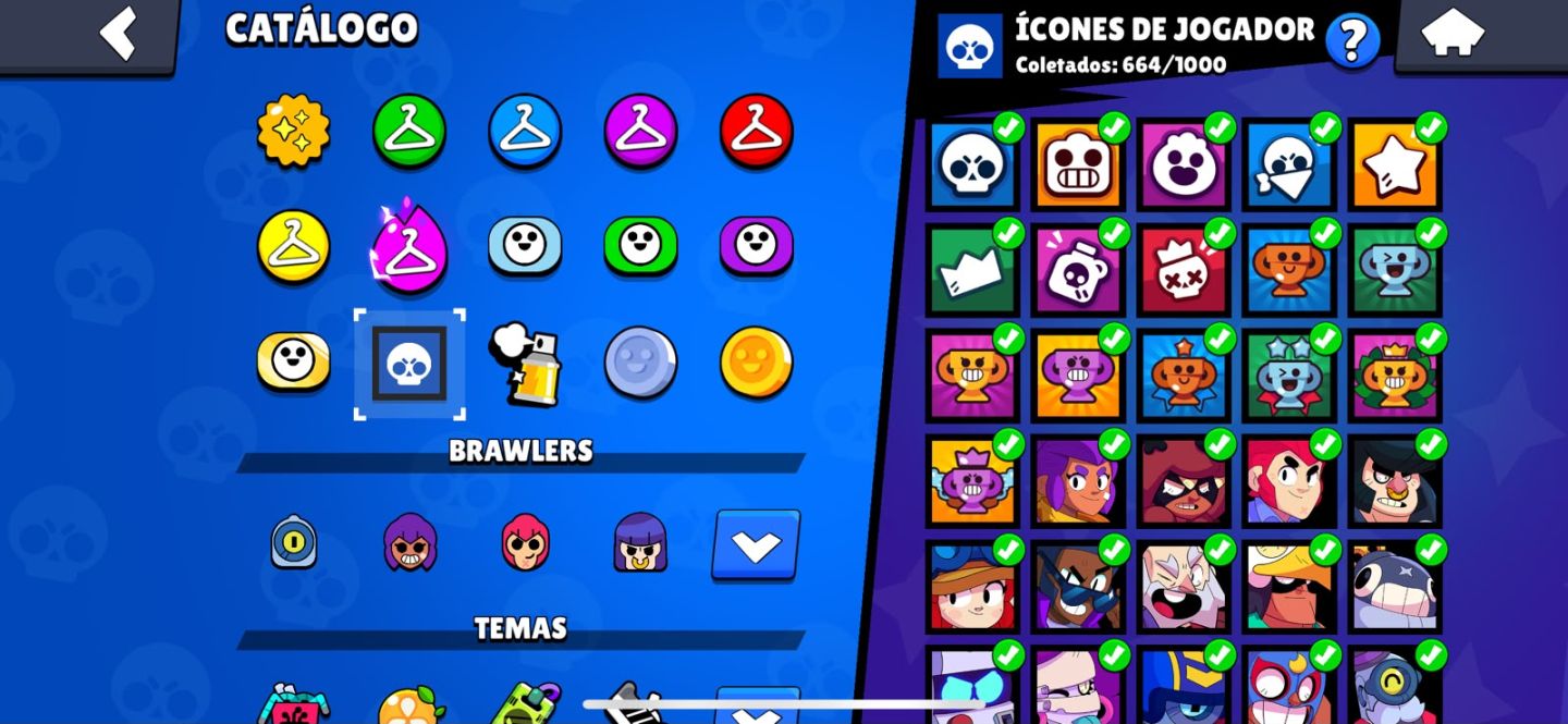 Conta OG Brawl Stars (2018) | 57k Troféus | Shelly Estelar + 431 Skins!