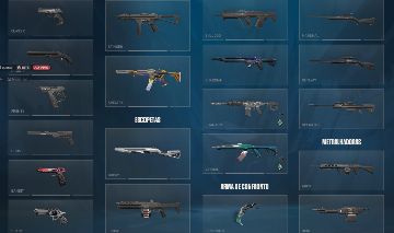 Conta valorant - 3 skins de faca + skin de vandal phantom e mais