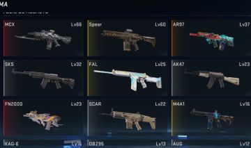 Conta blood strike comun com skins raras levimente upada