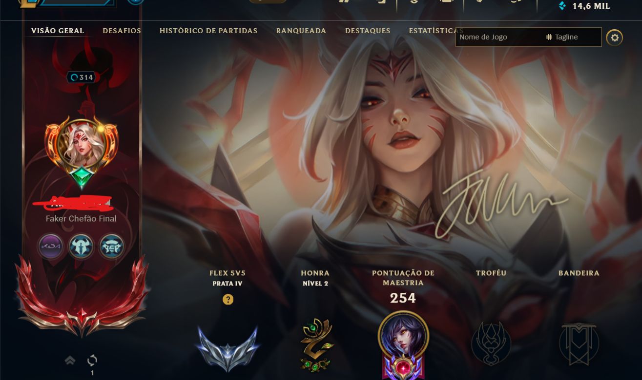 Conta League Of Legends com o pacote Ahri Lenda imortalizada
