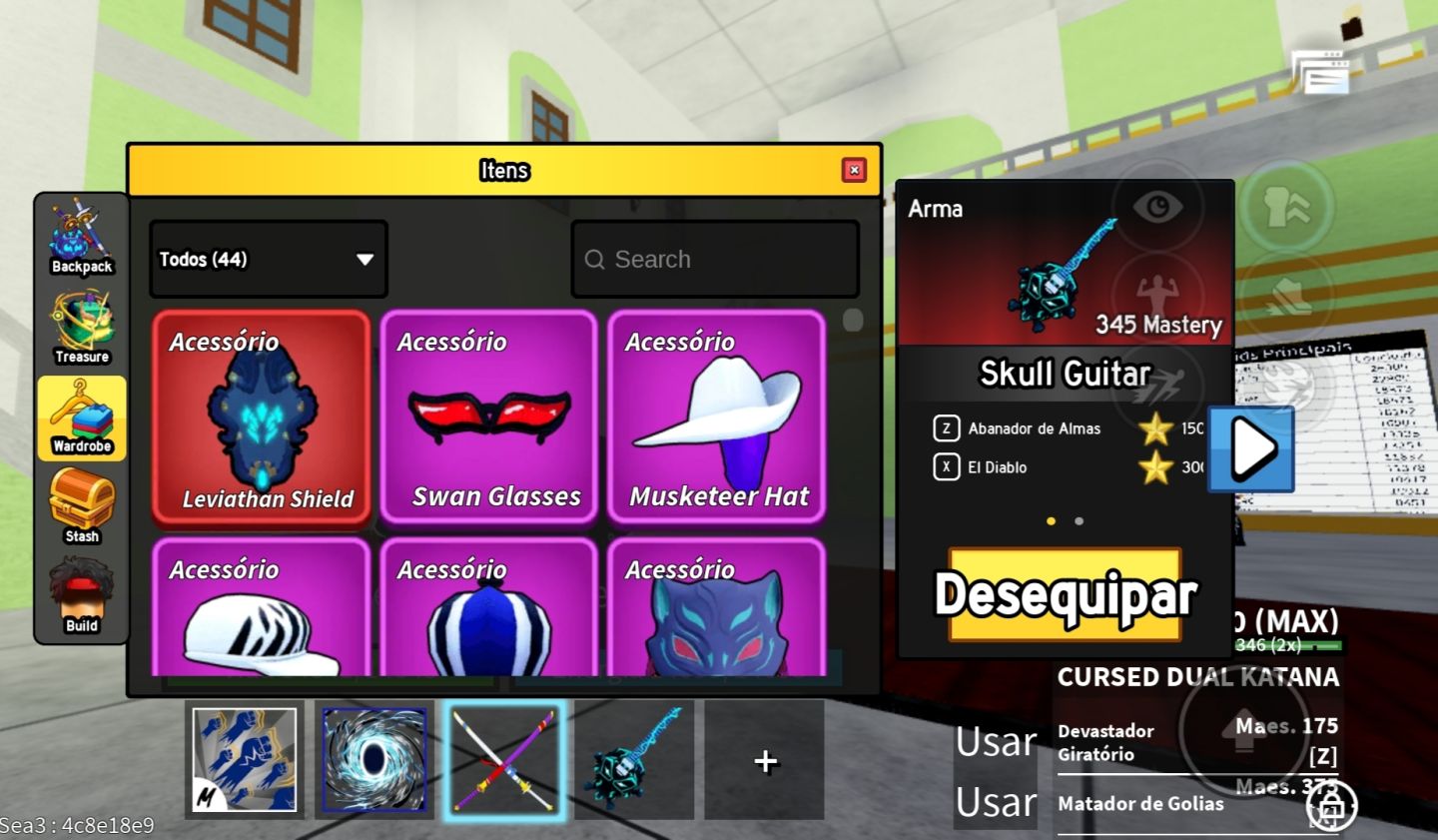 Conta de Roblox épica