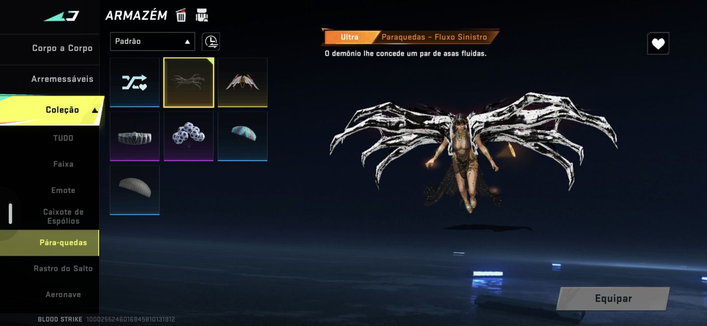 [Conta de Blood Strike] Com várias skins Eternas e Ultras
