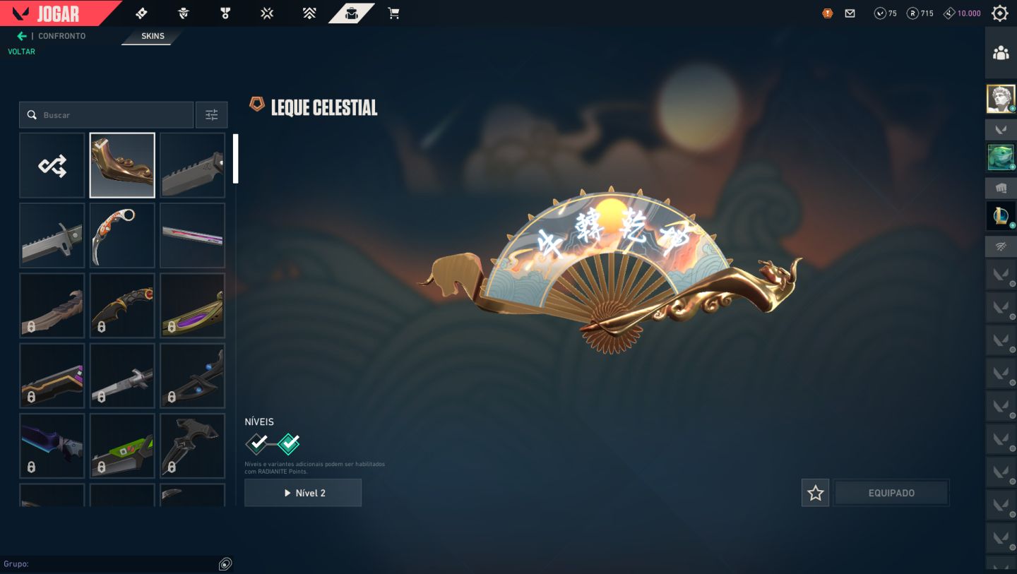 VALORANT | RIOT BUDDY RARO + SKINS + LEVEL 295 | aceito propostas razoáveis!