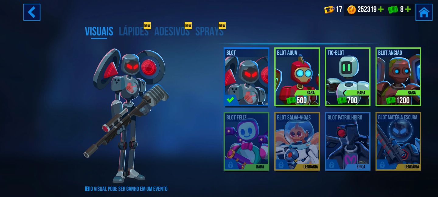 Conta de bullet echo upada com vários heróis celestial vários heróis no