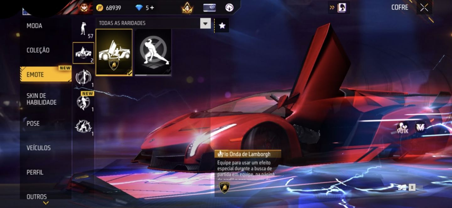 Conta de free fire gemada com angelical