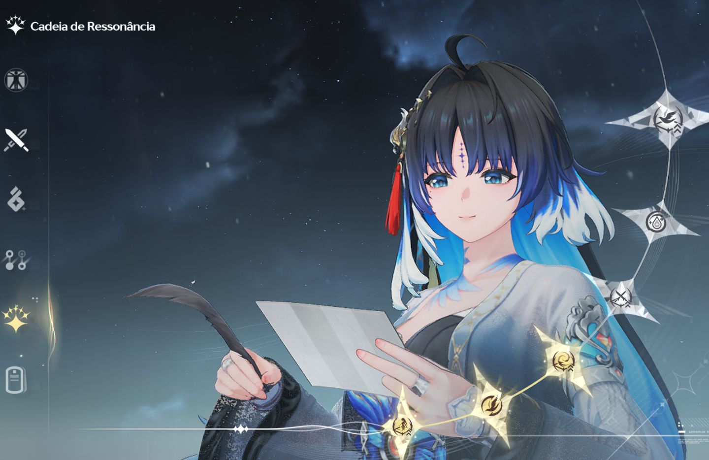 Conta WuWa UL 64 | Yangyang Xuanling S3 + Arma | Lucy S2 + Arma | Lucilla + Arma