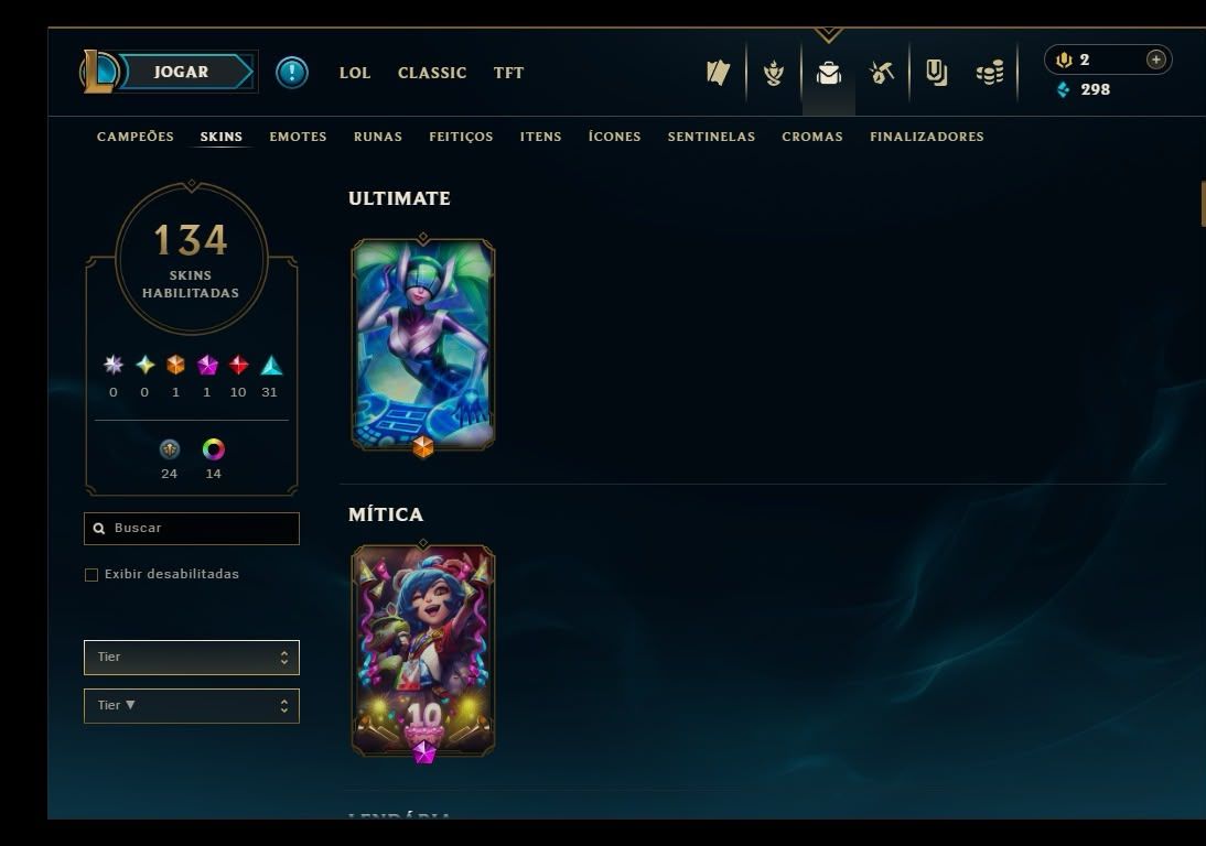 Conta RIOT, lol e valorant ex radiante.