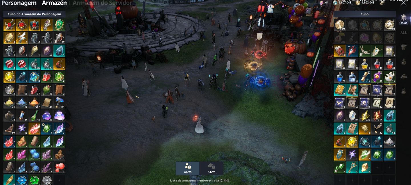 CONTA AION 2 -Server Ariel -Elyos -[sorcerer] GS 2405 - CP 115K Launcher-Purple