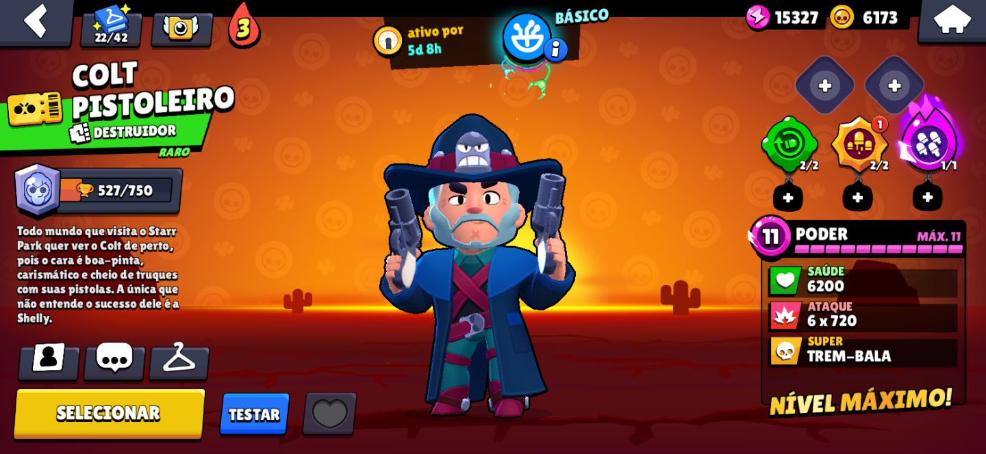 Conta rara de Brawl star 2019