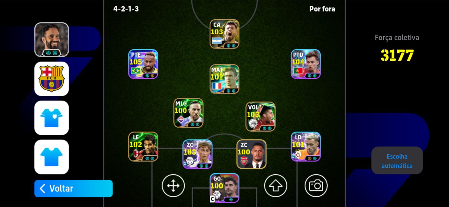 Conta Efootball Ney 105 blitz