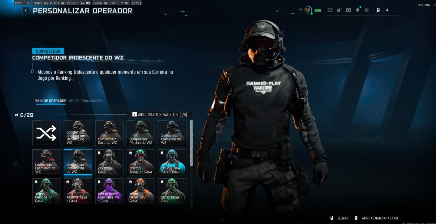 CONTA MESTRE PRESTÍGIO nivel 800 WARZONE BO7 BO6 MWIII