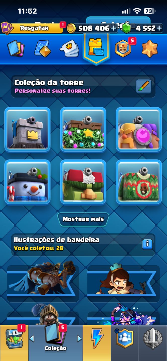 CONTA COM +10.500 TROFÉUS ARENA 25 ATUALMENTE