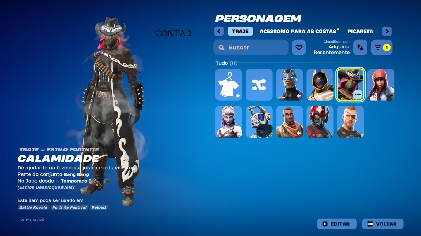 CONTAS COM VBUCKS FORTNITE | CONTA BARATAS | SKINS + V-BUCKS | FULL ACESSO