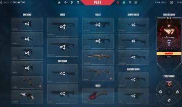 Conta Valorant com SKINS! (BRL1015.40 gastos)