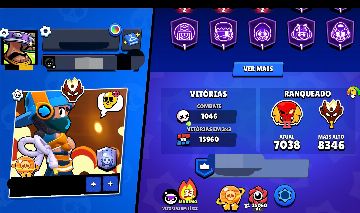 Conta de brawlstars Super boa pra quem for começar , informações na descrição