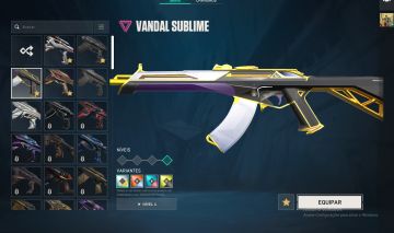 CONTA VALORANT COM SKINS DE FACA, VANDAL E PHATOM INCLUINDO OUTRAS DE PASSE!!!