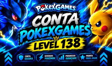 CONTA POKEXGAMES LEVEL 138