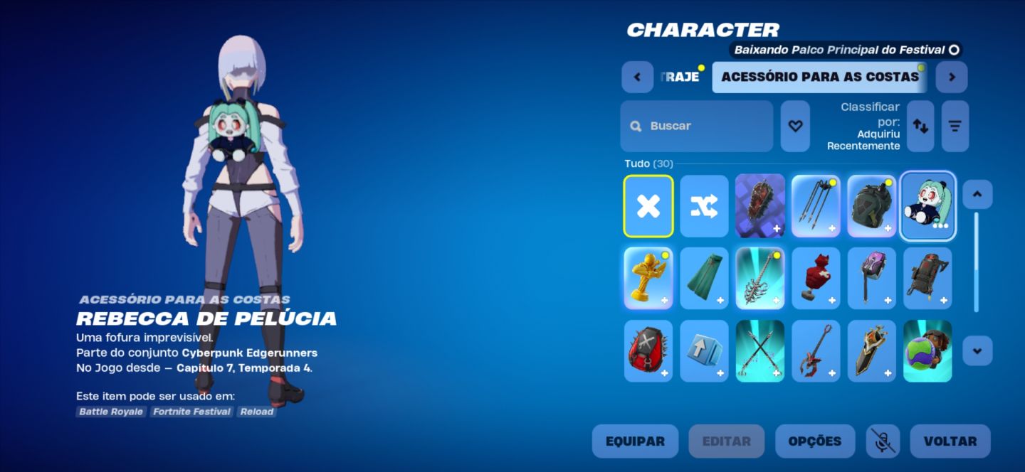 Conta epic games com skins de fortinite, saldo na conta e Hogwarts Legacy