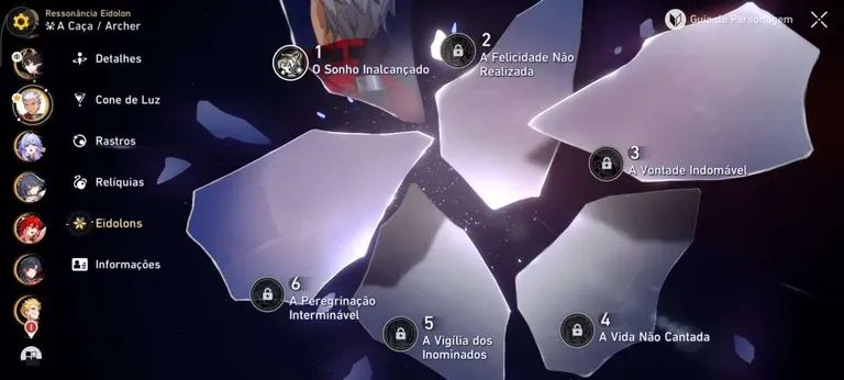 Conta star rail com saber c2+ cone assinatura