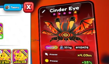 SECRET CINDER EYE 4.09M POWER | RARO DEMAIS!