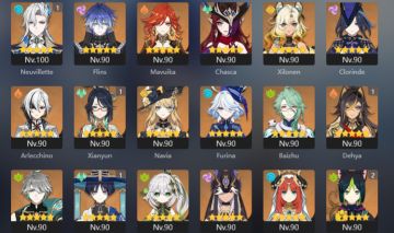 Mega Conta Genshin Impact + Planadores Raros do Mc Donalds e da Twitch