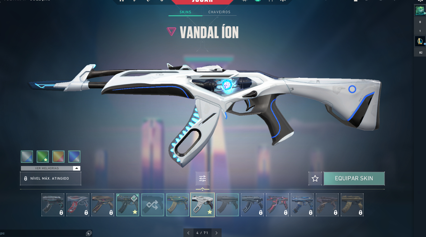 Conta Valorant | Skins 36 | Apenas unico dono!