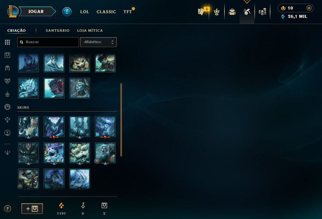 CONTA 2013 DIAMANTE 3 - 54 SKIN - 90+ CHAMP + MMR BOM! - 100% SEGURA!