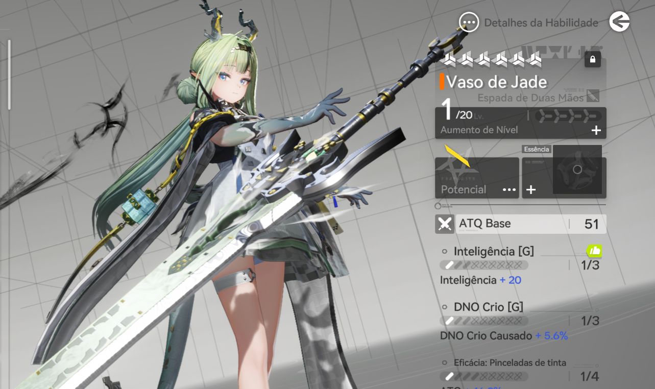 [Conta] Arknights: Endfield - Si + Arma Assinatura + 105.000 Ourubis