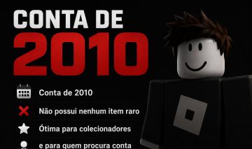 Conta de 2010 sem nenhum item raro