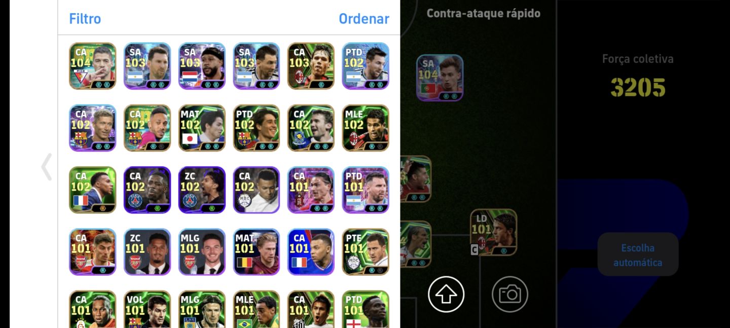 Conta de efootbol