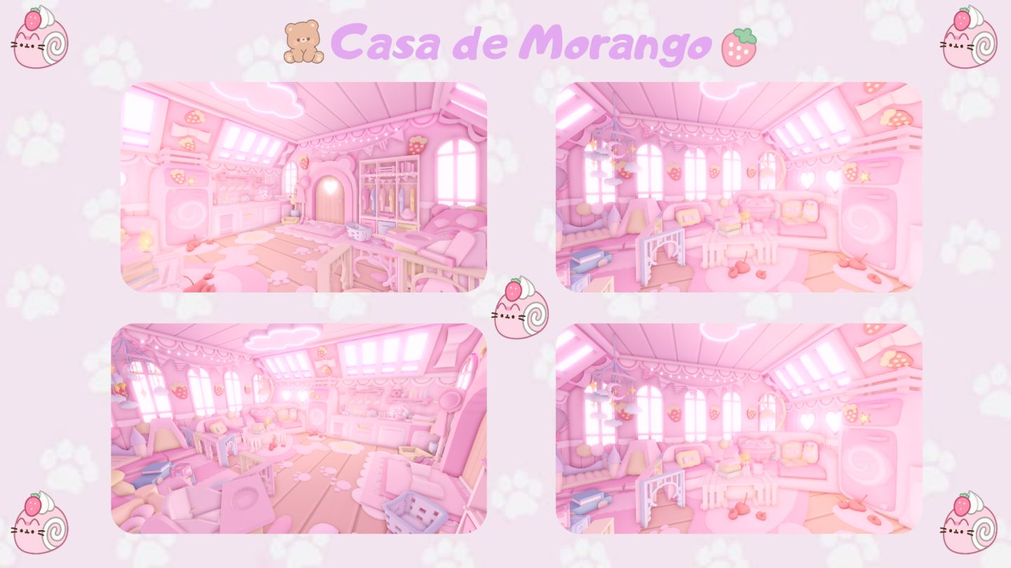ADOPT ME | CASINHAS ATUALIZADAS E FOFAS (ESTOQUE ATUALIZADO!! )