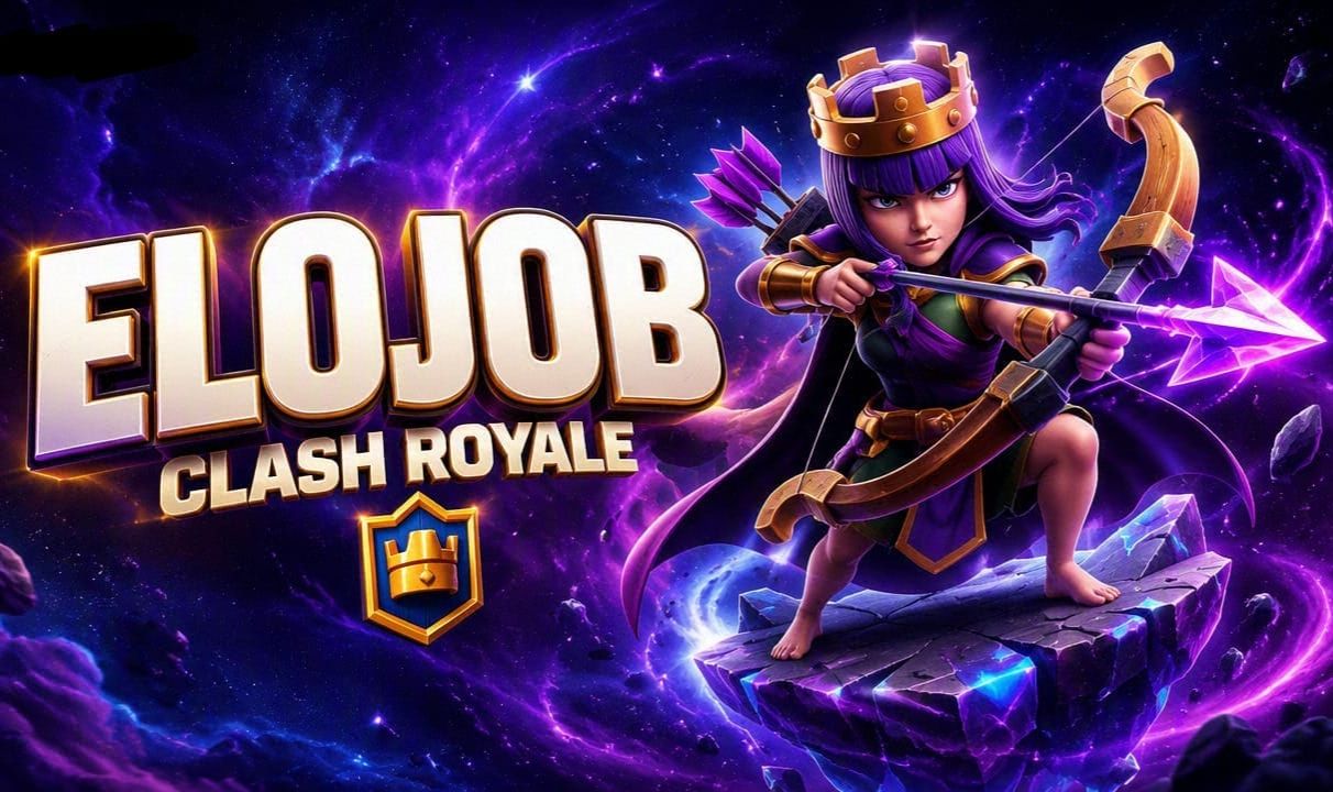 ELOJOB CLASH ROYALE / UP CONTAS / TROFÉUS, LIGA E PASSE