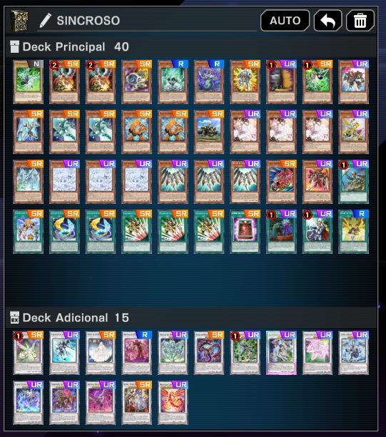 Conta Yu-Gi-Oh Master Duel Deck Sincro + Eneanave
