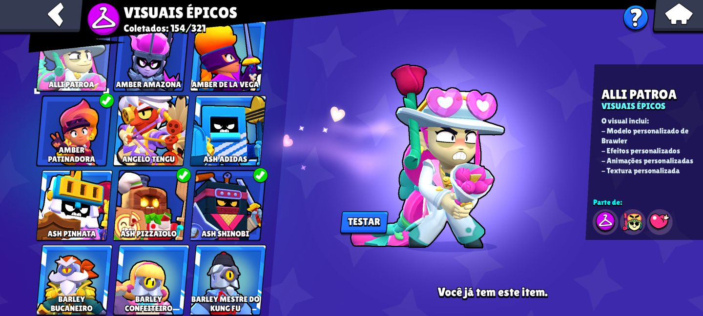 Conta Brawl Stars 26K troféus
