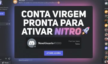 CONTA VIRGEM, PRONTA PRA ATIVAR NITRO