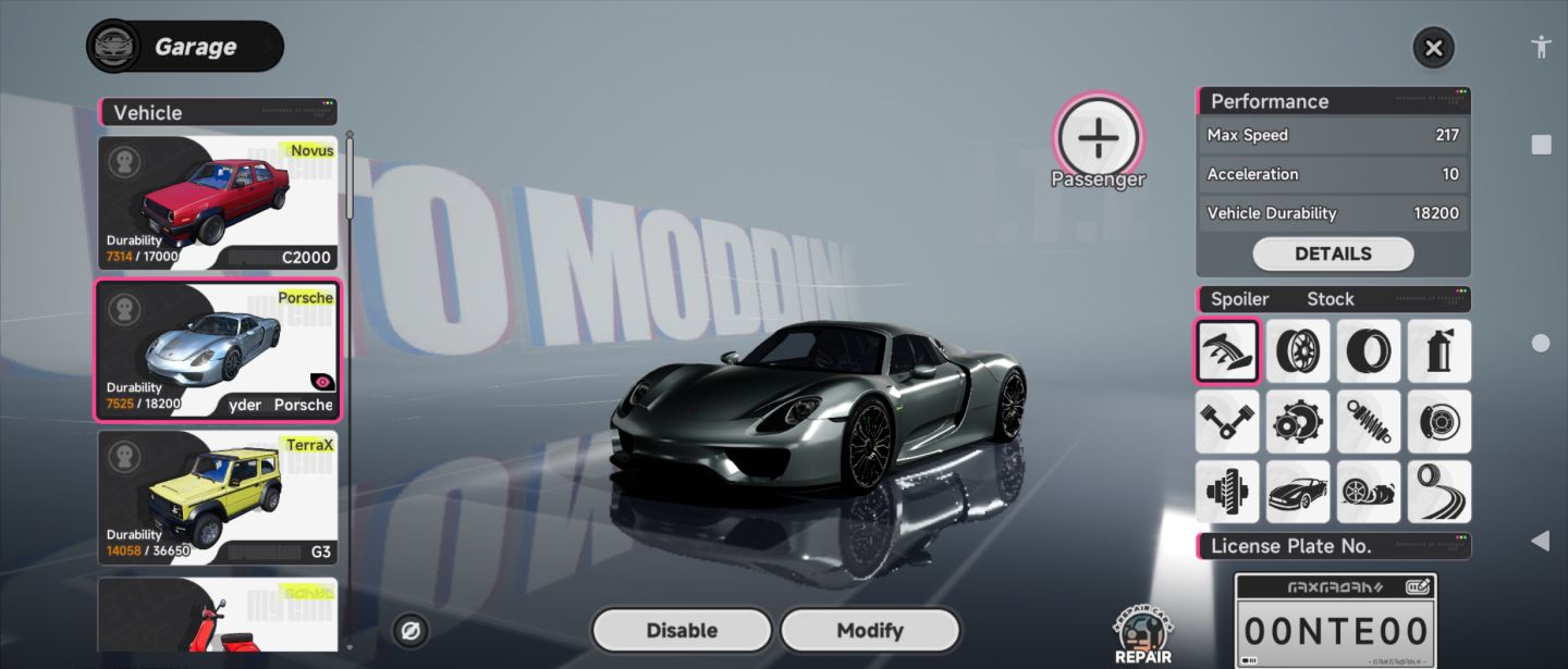 CONTA NTE +DE 300 GIROS + PORSCHE 918 +6 MILHÕES DE FONS E 1.3 ADIANTE PRA JOGAR
