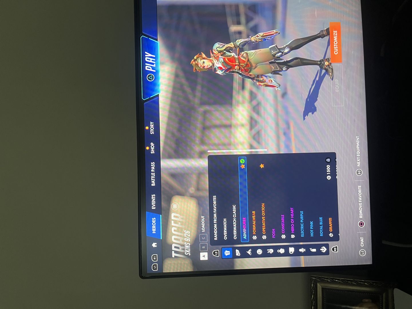 Conta de Overwatch