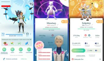 CONTA POKEMON GO LEVEL 70 | 127 LENDARIO | 102 BRILHANTE | SOLGALEO FUNDO SOL