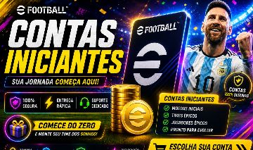 CONTA INICIANTE EFOOTBALL MOBILE