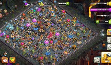 Clash Of Clans | CV 18 FULL Rara